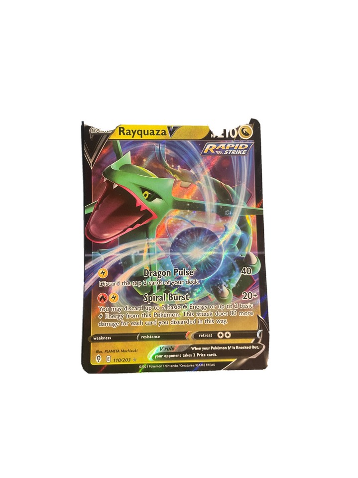 Rayquaza V 193/203 SWSH07: Evolving Skies for sale | eBay