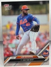 Luis Severino 2024 Topps Now MLB Road To Opening Day#OD-175 NEW YORK METS SP/597