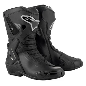 Alpinestars Stella SMX-6 V3 Drystar Black Silver Motorcycle Motorbike Bike Boots