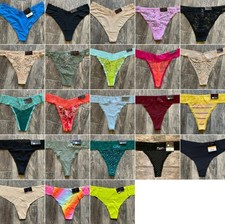 NWT Nobo, No Boundaries Thong Panties Micro Lace, Lace Trim, No Show, Or Lace