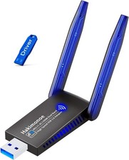 USB 3.0 WiFi Adapter for PC Desktop, AC1300Mbps Dual Band 2.4G 5G Wireless Netwo