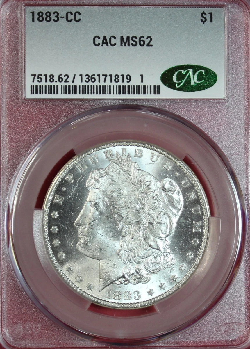 MS 62 Graded 1883 Year Morgan US Dollars (1878-1921) for sale | eBay