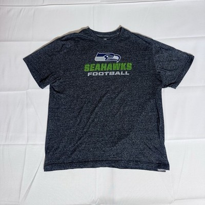 Seattle Seahawks, NFL, Team Apparel, Logo, Gray, Male, XL