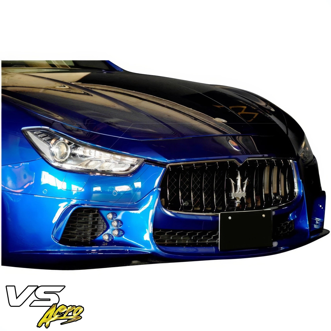 VSaero FRP WAL Front Lip Valance for Ghibli Maserati 13-17 vsaeropart_101451