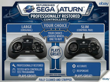 Official Sega Saturn Controller Professionally Restored Tested Choose Pad
