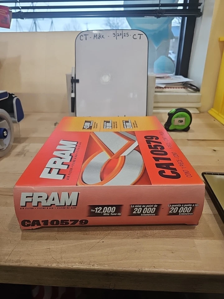 Фильтр Fram/Mann Pass правая панель EnguneAir CA10579 для BMW E60 E63 M5 M6 06-10 - Изображение 4 из 4