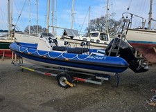 Ribcraft 6.5 Honda 150hp  85 Hours! Rib Boat