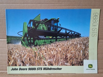 John Deere 9880i STS  Prospekt Traktor Schlepper