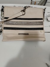 Borsa media Elliott Lucca tortora pelle intrecciata nuda hobo borsello logo zip classica