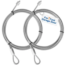 8 feet 6 inches Long Garage Door Cable for 7 8.5 ft. cables 7 foot
