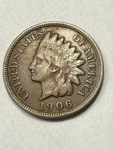 ** 1906 INDIAN CENT-  VF+ (UPGRADE THAT SPOT IN YOUR SET)   PRICED TO SELL 🔥 **