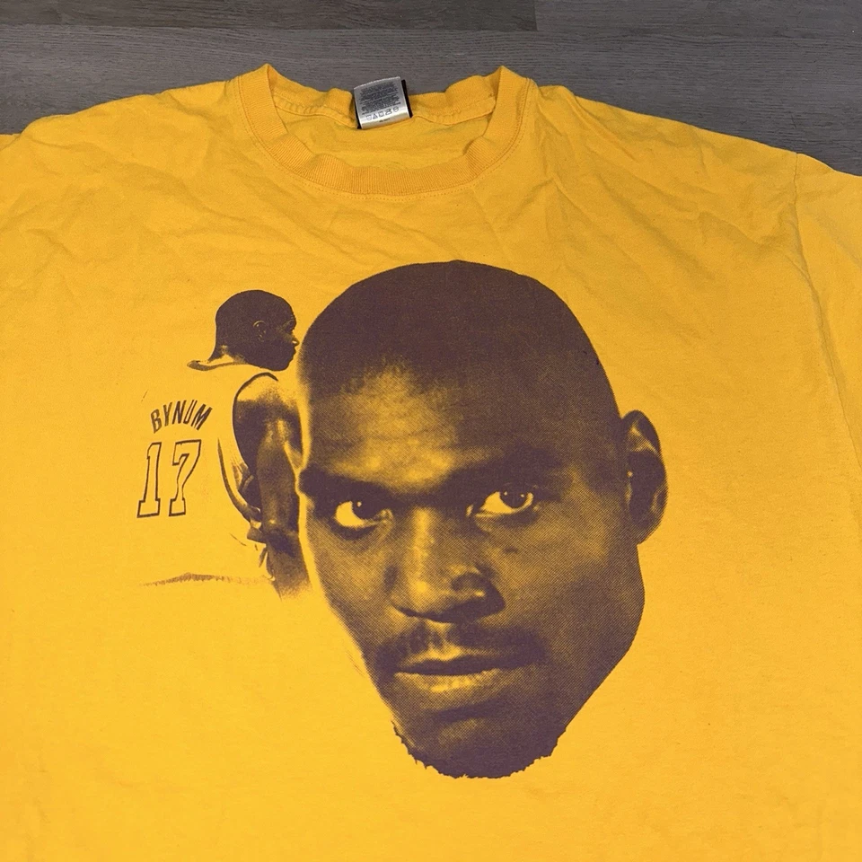 UNK LA Lakers Andrew Bynum #17 Camiseta Talla XL Camiseta de Baloncesto Cara Grande Foto 2 de 4