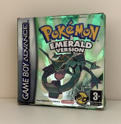 Pokémon Smaragd Version GBA Original PAL UK Nur Box Original