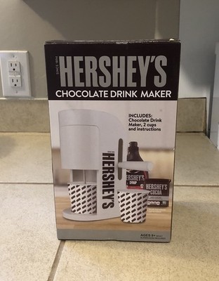 Hershey's Chocolate Drink Maker w/ Cups NIB