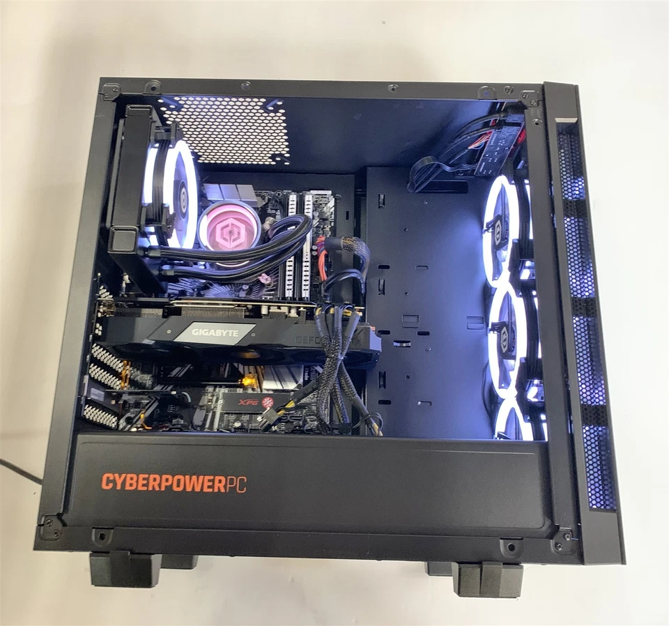 CyberPower PC Z390-P i7-9700K 3.6GHz 48GB 1TB NVMe+4TB NO/OS WiFi RTX 2070 SUPER - Image 4 of 4