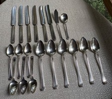 Vintage Rogers Lancaster Silverplate Flatware Mixed Lot 20 Pieces 1939 USA Made