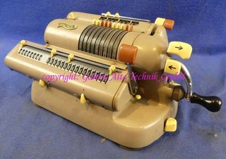 Walther WSR 160 Nr. 165105 Rechenmaschine alt antik Samlg. München 2098