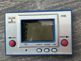 Nintendo Game & Watch Fire RC-04 Japanese with Original Box Untested SOLD AS IS!