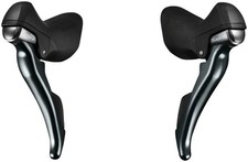 Shimano Tiagra ST-4700 2x10-Speed Dual Control Brake Levers - Ergonomic, Black