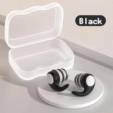 1 Pair Soft Silicone Earplugs - Noise Canceling, Waterproof, Comfortable Fit, fo