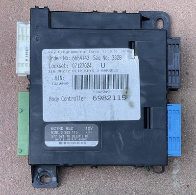 2001-2008 Mini Cooper S R52 CONVERTIBLE BCM Body Control Module Unit 6982115