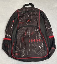 Vintage Nike Air Jordan Flight All-Over Print Jumpman Flight Backpack