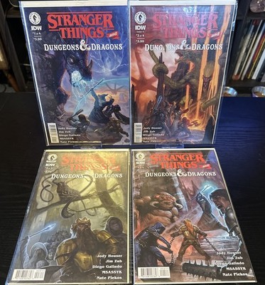 Dark Horse Comics Stranger Things Dungeons & Dragons 1 - 4 complete set