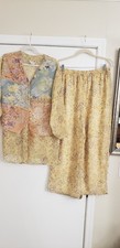 Kurta With Palazzo Pants With Lining Size Medium Eastern European 2pc Set
