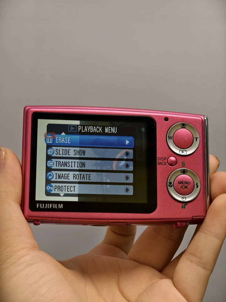 FUJIFILM FinePix Z20fd 10.0MP 3x Optical Zoom Digital Camera English Pink - Image 3 of 4