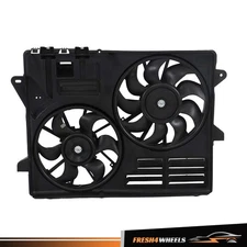 Radiator Fan Assembly FO3115205 For Ford Mustang 2015 16-2022 3.7L 5.0L 5.2L