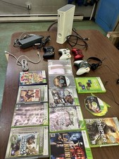 Xbox 360 Vintage 2008 4 Controller, 11 Giochi Cuffie, Cavi L@@K