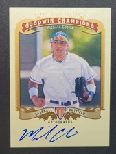 2012 UPPER DECK GOODWIN CHAMPIONS MICHAEL CHOICE #A-CH AUTO AUTOGRAPH ATHLETICS 