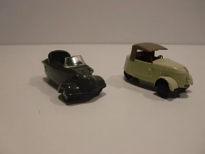 LOT 2 VEHICULES 3 ROUES 1/43 PEUGEOT VLV NOREV MESSERSCHMITT KR 200/201 GAMA 692 - Photo 1/4