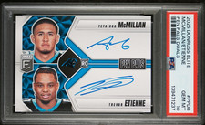 McMillan/Etienne 2025 Donruss Elite Pen Pals Rookie Dual Auto - PSA 10 - POP 3