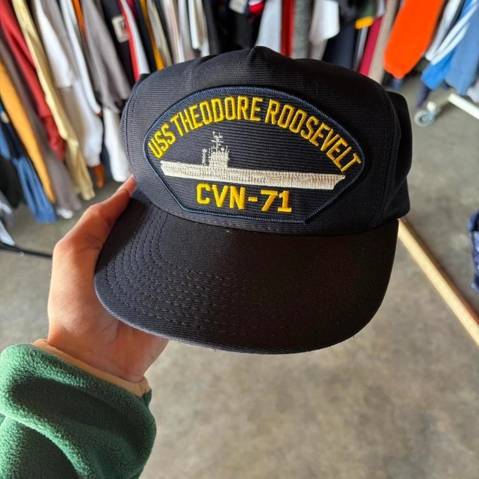 Uss Cap In Men's Vintage Hats for sale | eBay