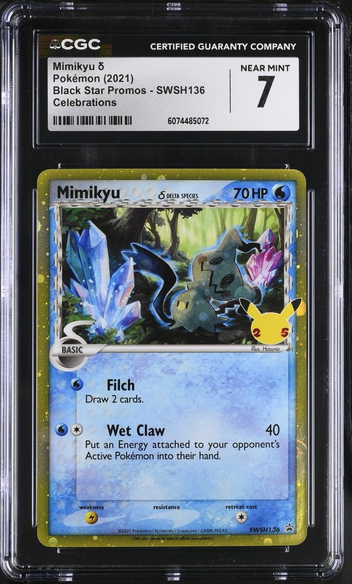 Mimikyu (Delta Species) SWSH136 SWSH: Sword & Shield Promo Cards