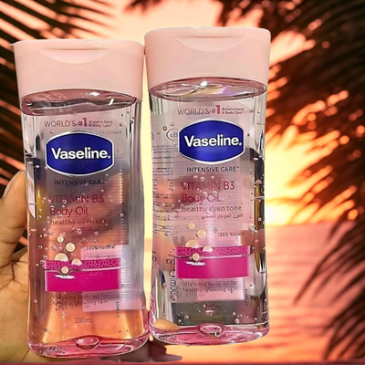 Huile Hydratante Vaseline à La Rose - 200 Ml - À La Glycérine - Pour Le Corps - Neuf En Emballage D'origine