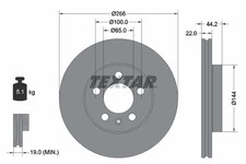 2x New Brake Disc for AUDI SEAT SKODA SKODA (SVW) VW:ARONA,KAMIQ,SCALA,IBIZA V