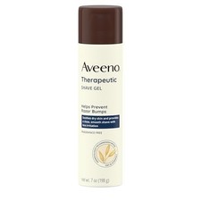 Aveeno Therapeutic Shave Gel with Oat and Vitamin E to Help Prevent Razor...