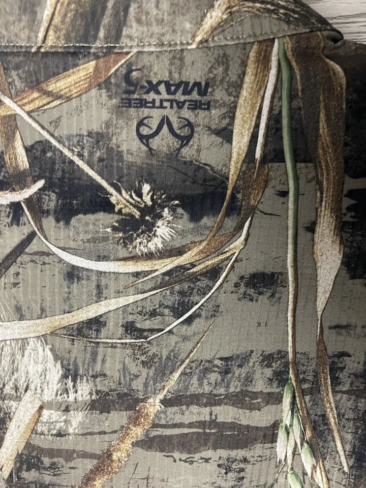 Under Armour 1/4 Zip Pullover Shirt Men's L Realtree - Image 4 of 4