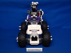 LEGO Ninjago Skull Truck & 1 Minifig - Partial Vehicle Build from #2506