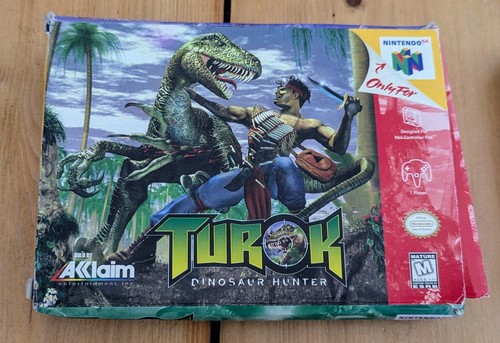 Turok Dinosaur Hunter - Nintendo 64 *NTSC-U US Version - Tested* - Picture 2 of 8