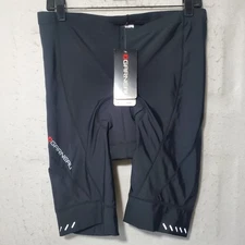 Garneau Optimum Shorts Mens XL Black Padded Cycling Bicycle Bike Reflective New