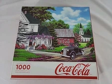Springbok 1000 Piece Coca Cola "Country" Jigsaw Puzzle - 1JIG1O670 - FREE SHIP
