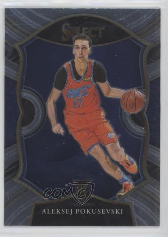 2020-21 Panini Select Concourse Aleksej Pokusevski #77 Rookie RC 0w6