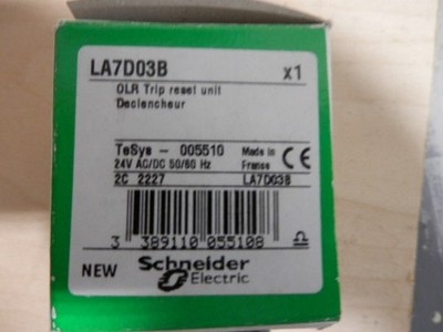 schneider electric LA7D03B OLR Trip Reset Unit