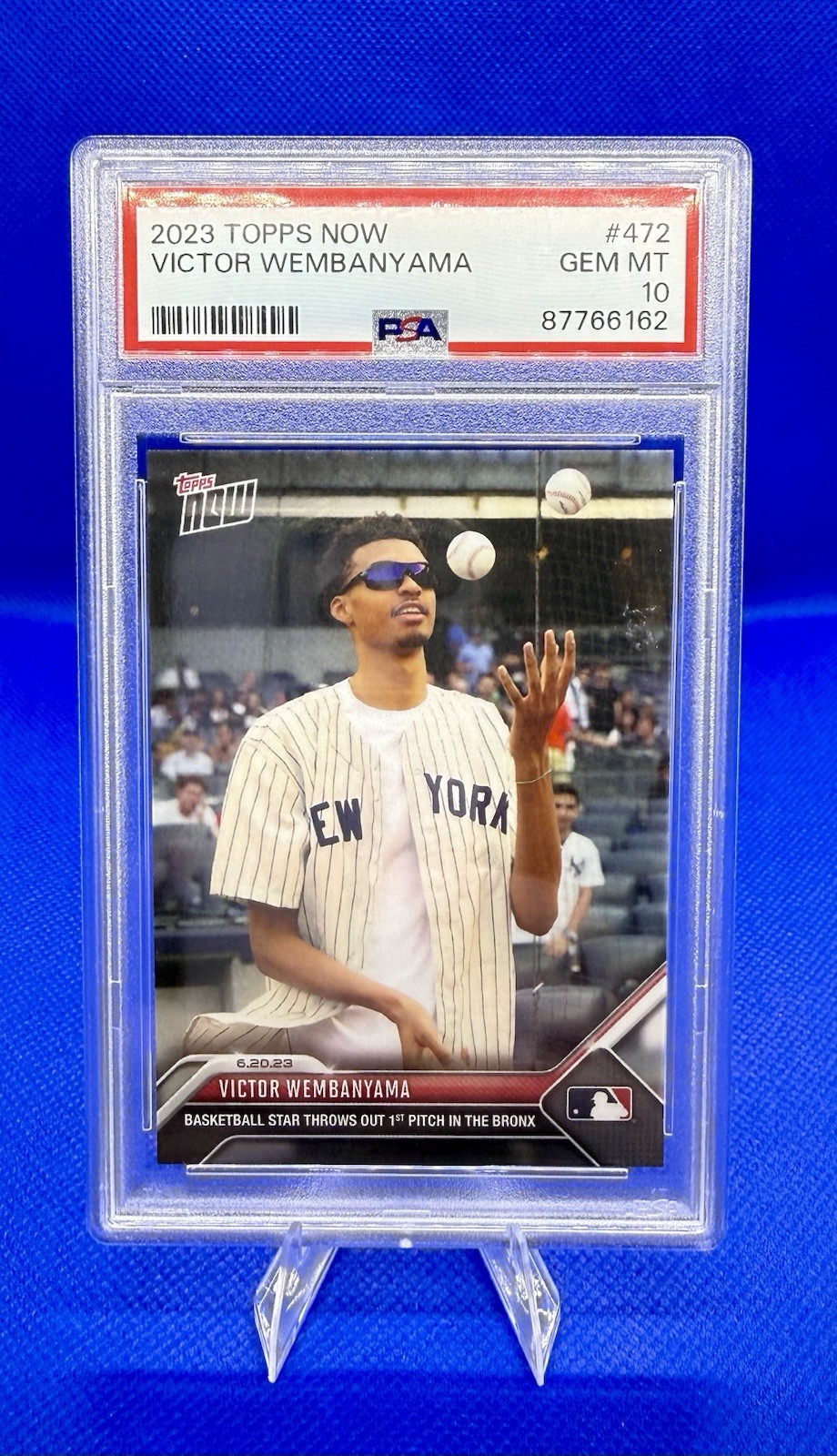 2023 Topps Now - Victor Wembanyama #472 /48654 (RC) 💎💎