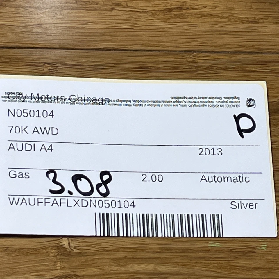 Audi A4 2013-2016 2,0 L motor auxiliar secundario bomba de refrigerante de agua 70 k OEM Foto 2 de 4