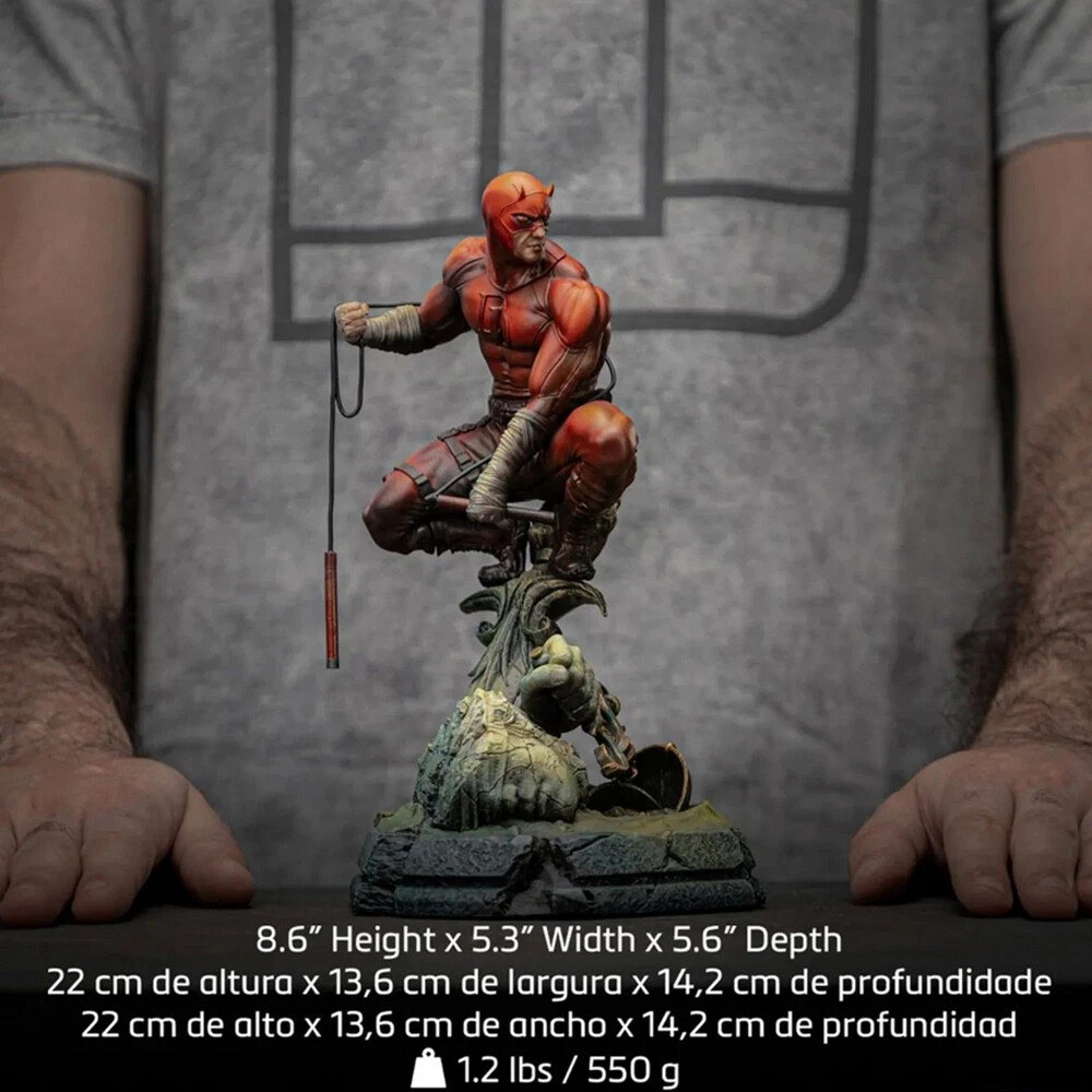 IRON STUDIOS 113724 Daredevil Unleashed 1/10 Scale Figure Statue