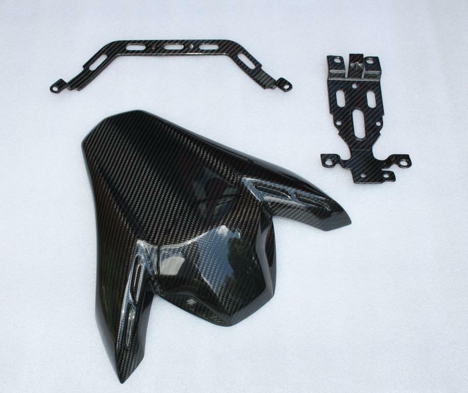 Capot de selle Z900 carbone ultra léger pour optimiser l'aérodynamisme - 2